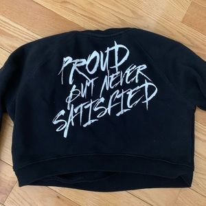 Alphalete crop sweater